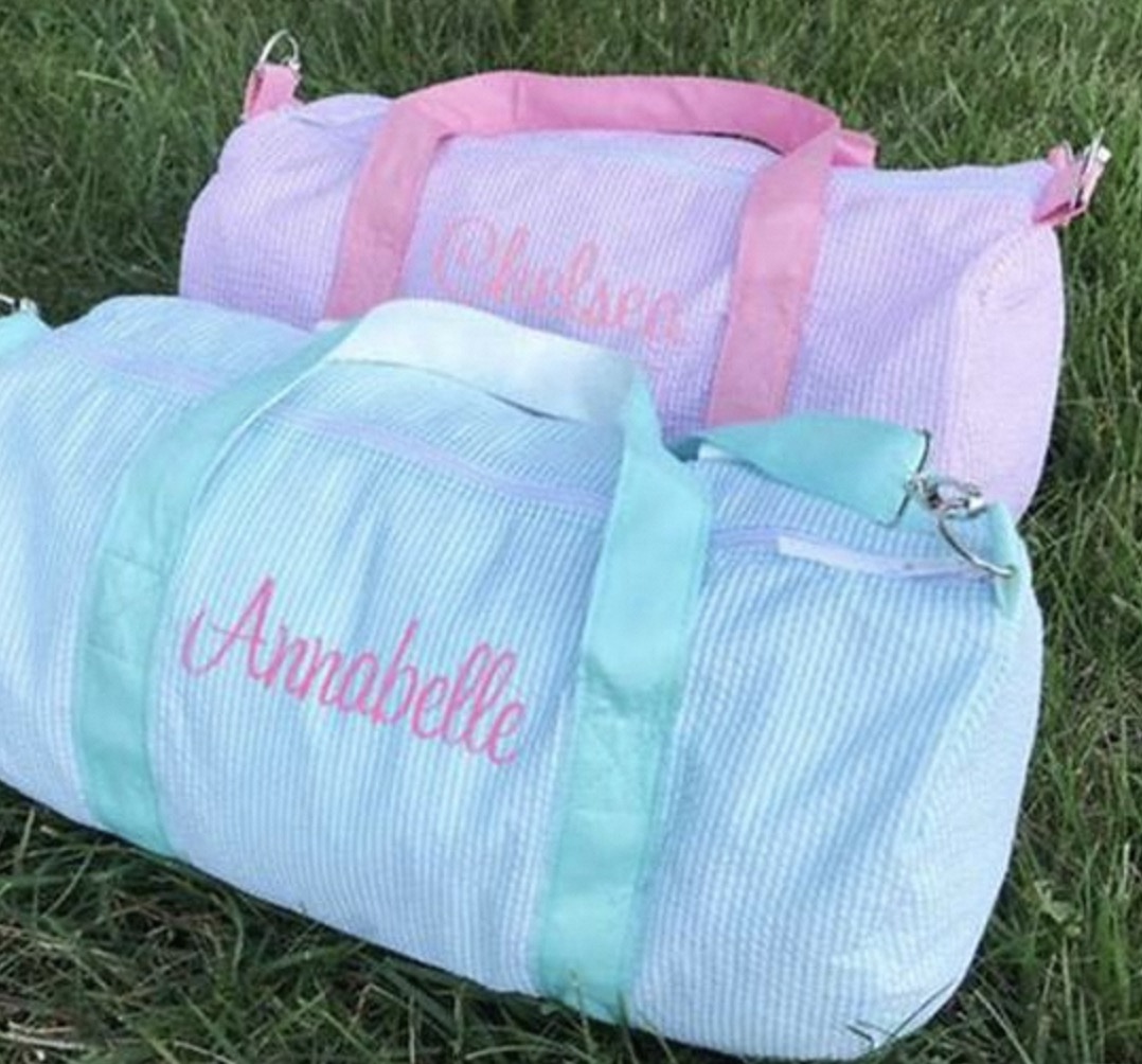 personalized kids duffel bags