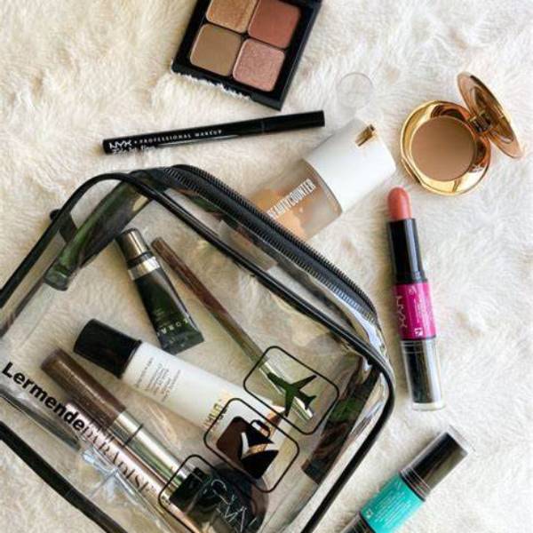 how to pack makeup in carry-on