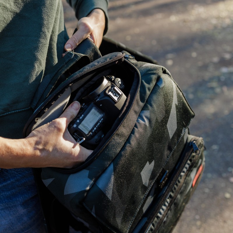 large capacity camera backpack for photographers